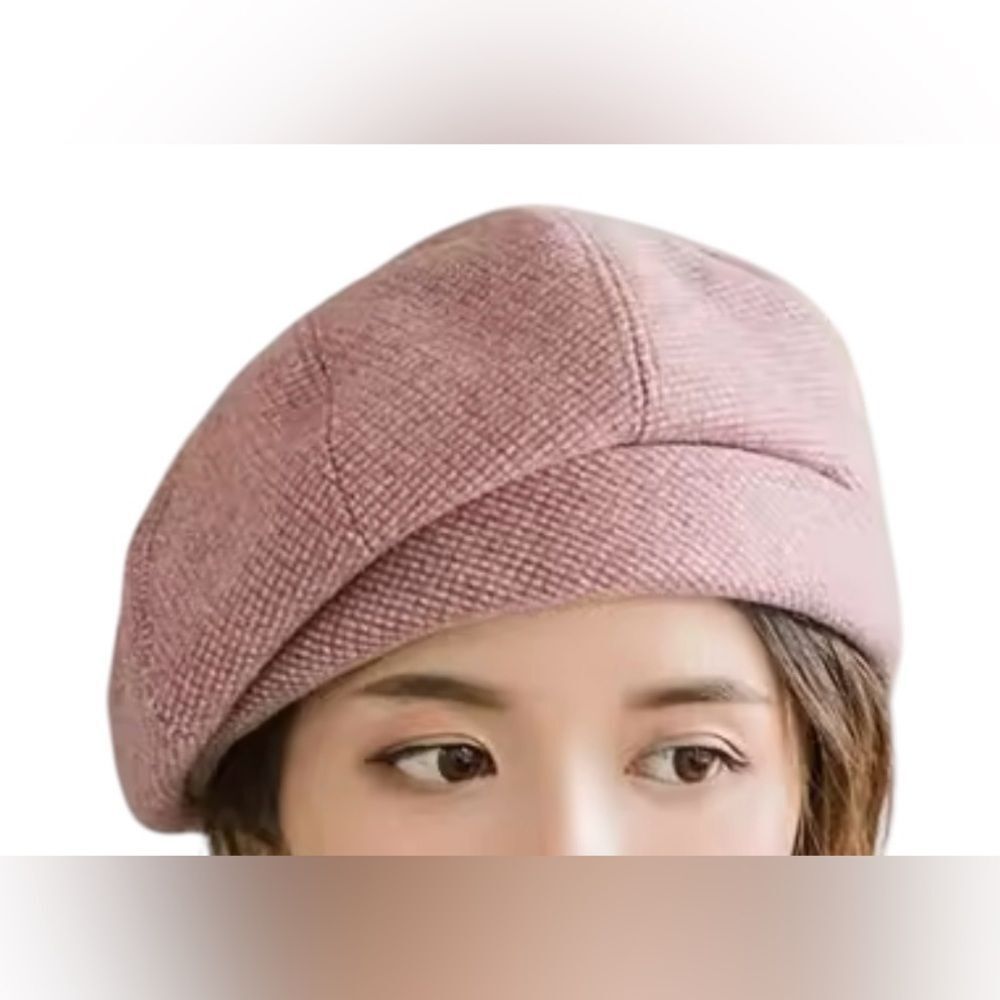 PINK CHECK CHIC‎ BERET
